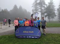 A training session at Alice Holt and a picture of some of last year’s beginners at parkrun
