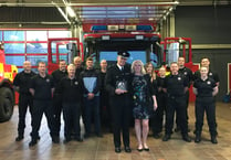 Retirement party held for former Haslemere Fire Station commander