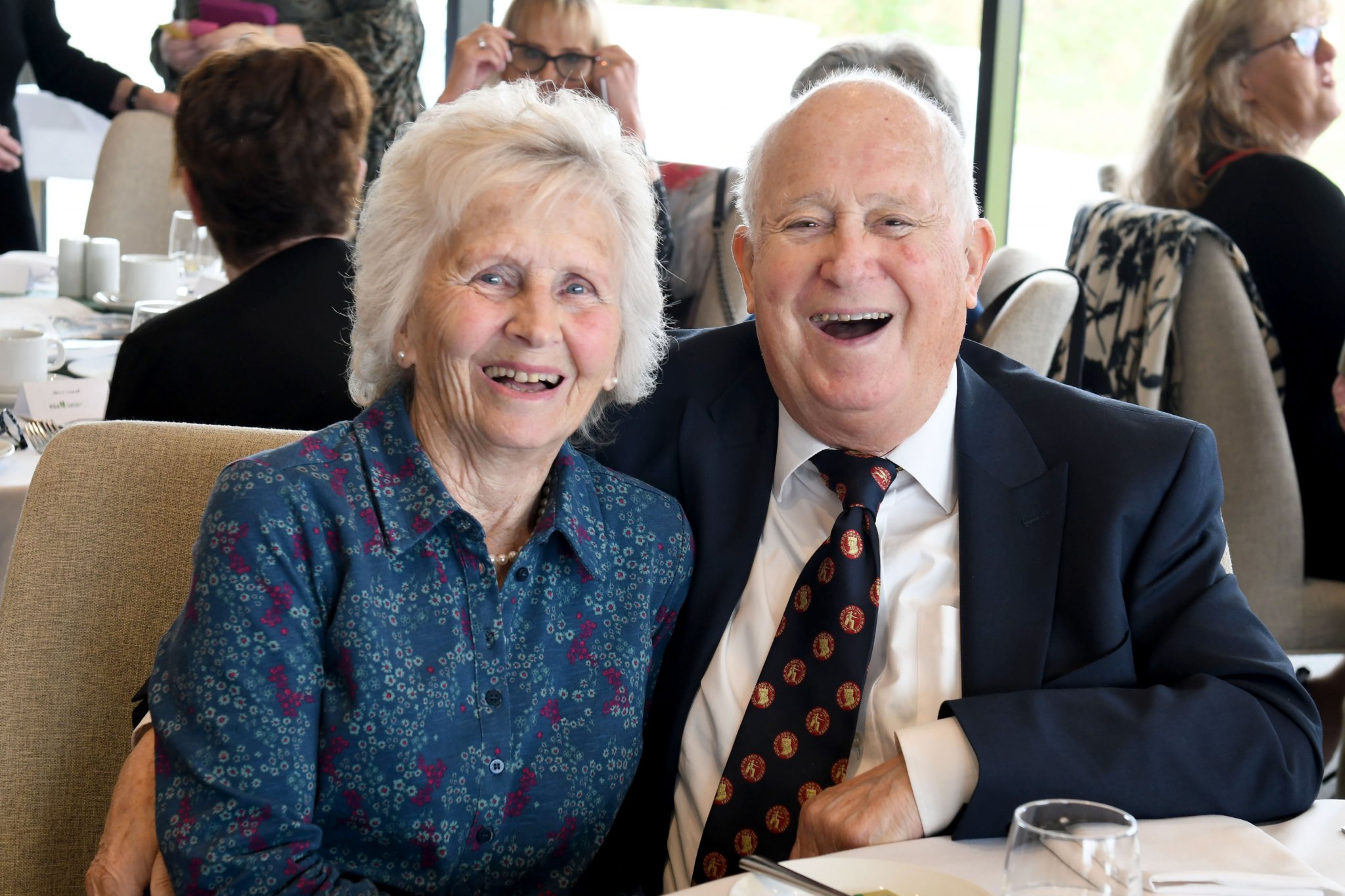 Riding for the Disabled lunch at the Comis Hotel - pictured is Val and Brian Partington