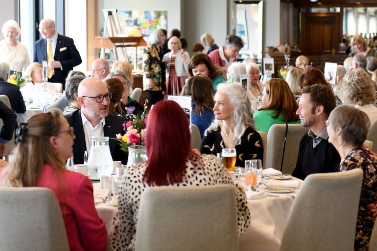 Riding for the Disabled lunch at the Comis Hotel -