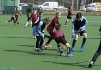 Impressive hockey skills on show