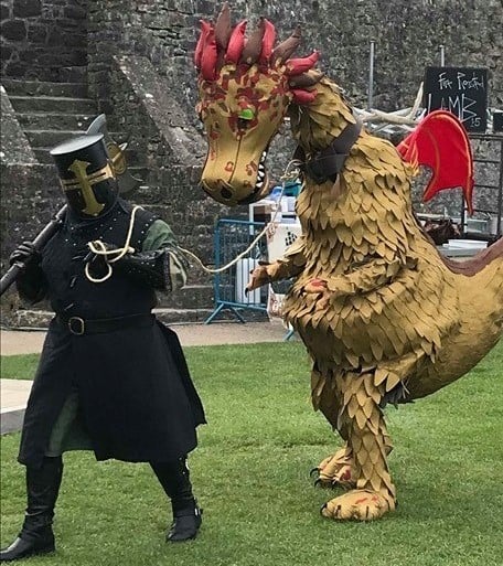 See the Merry Makers storm Carew Castle on Saturday, April 16.