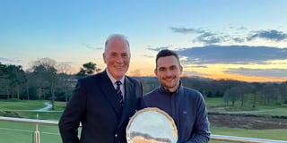 Luke Hodgetts wins the 2022 Selborne Salver at Blackmoor Golf Club