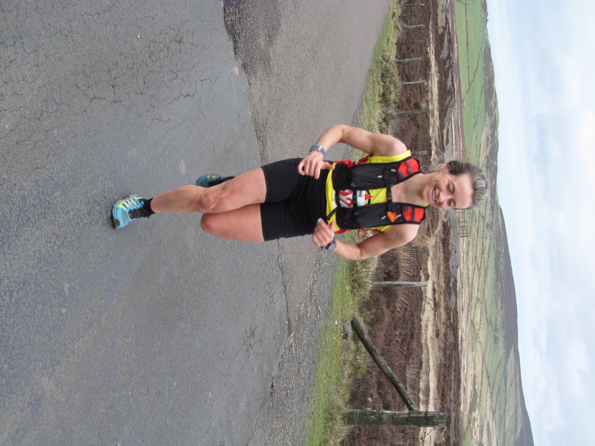 Jessica Bryan had a good run to win the women’s half (Photo: Phil Cain)