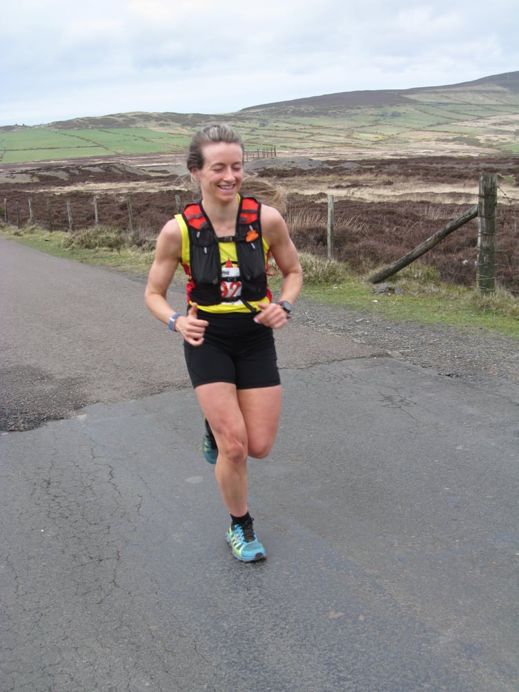 Jessica Bryan had a good run to win the women’s half (Photo: Phil Cain)