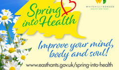 Get active inside and out at Whitehill & Bordon’s Spring into Health