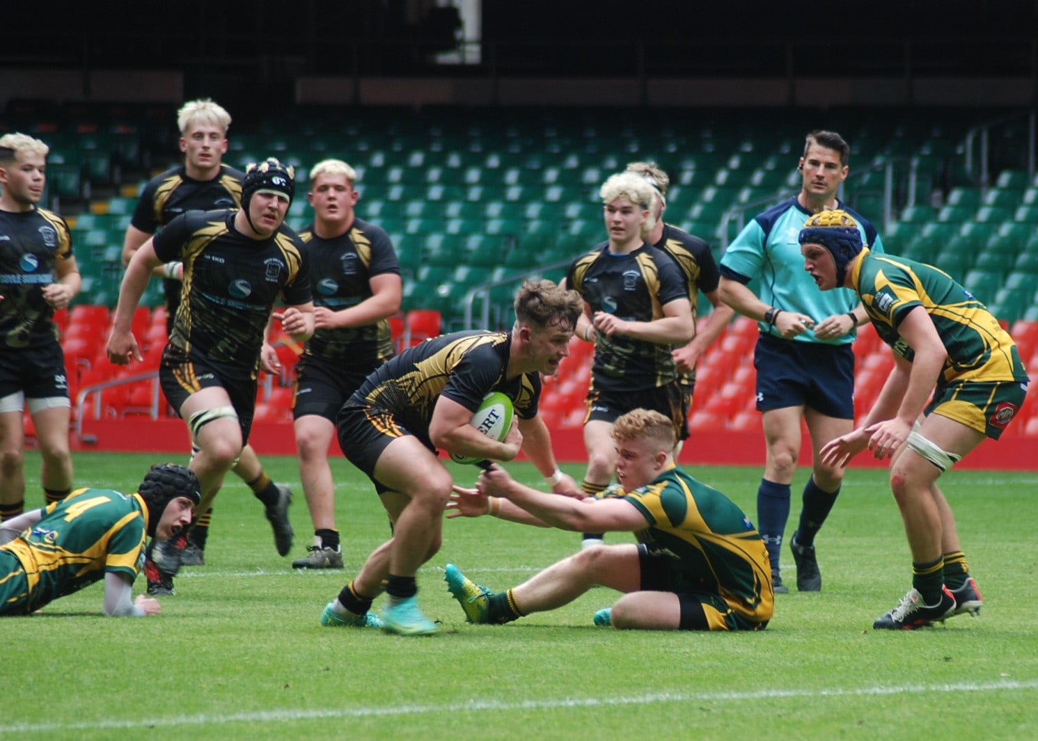 Builth on the attack