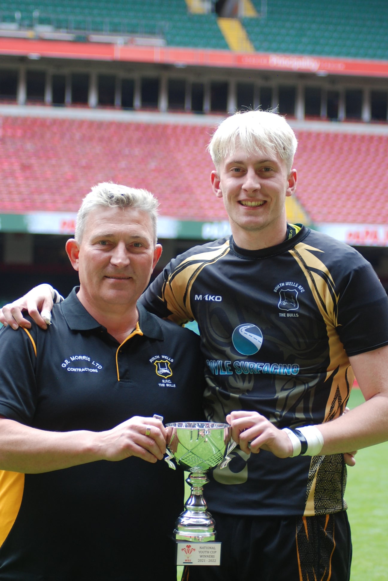 Chris (left) and Tom Offa