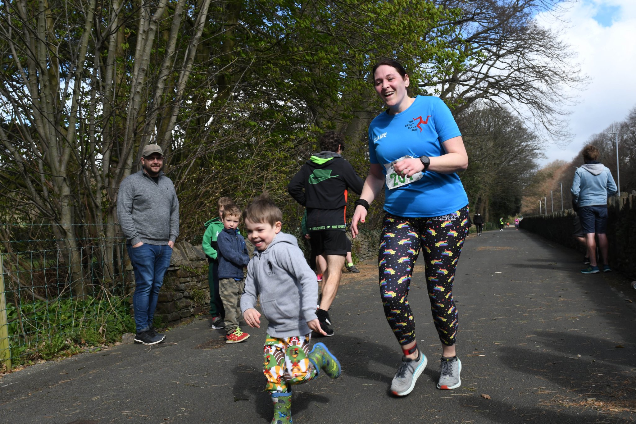 The Great Manx Run events on the heritage trail, including a full marathon, half marathon and team marathon organised by The Children's Centre and Isle Listen -