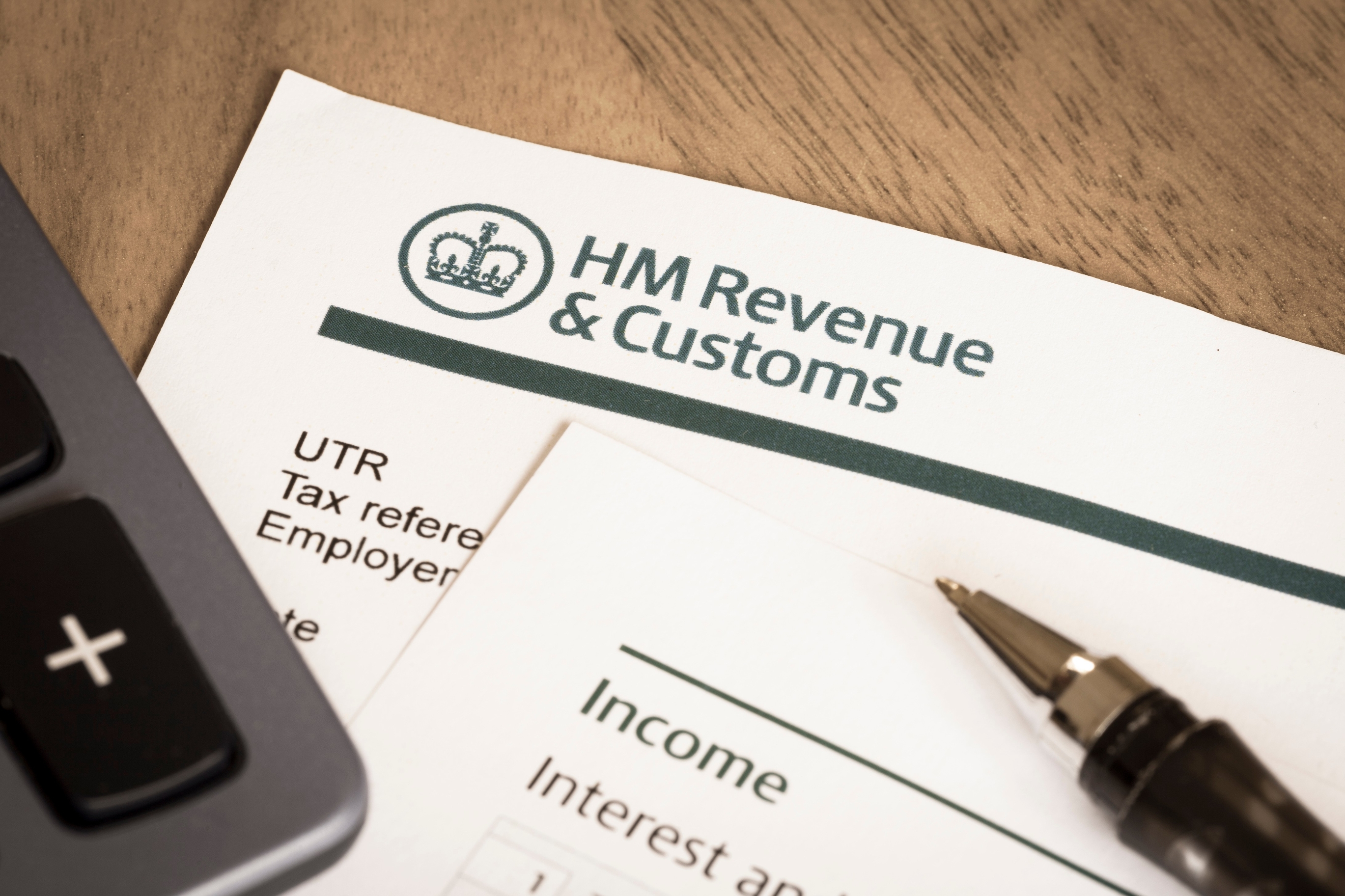 <p>HMRC bill.</p>