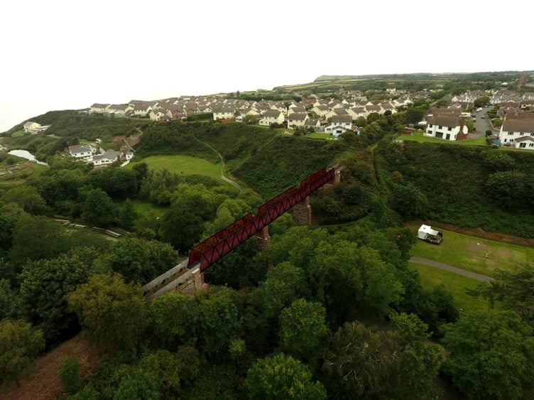 A digital impression of the proposed replacement bridge