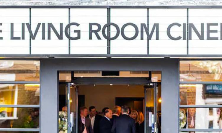 The Living Room Cinema in Liphook.