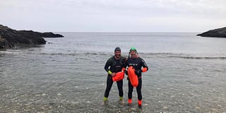 Swim around island for suicide prevention