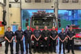 Callington Community Fire Station receive honours and say farewells 