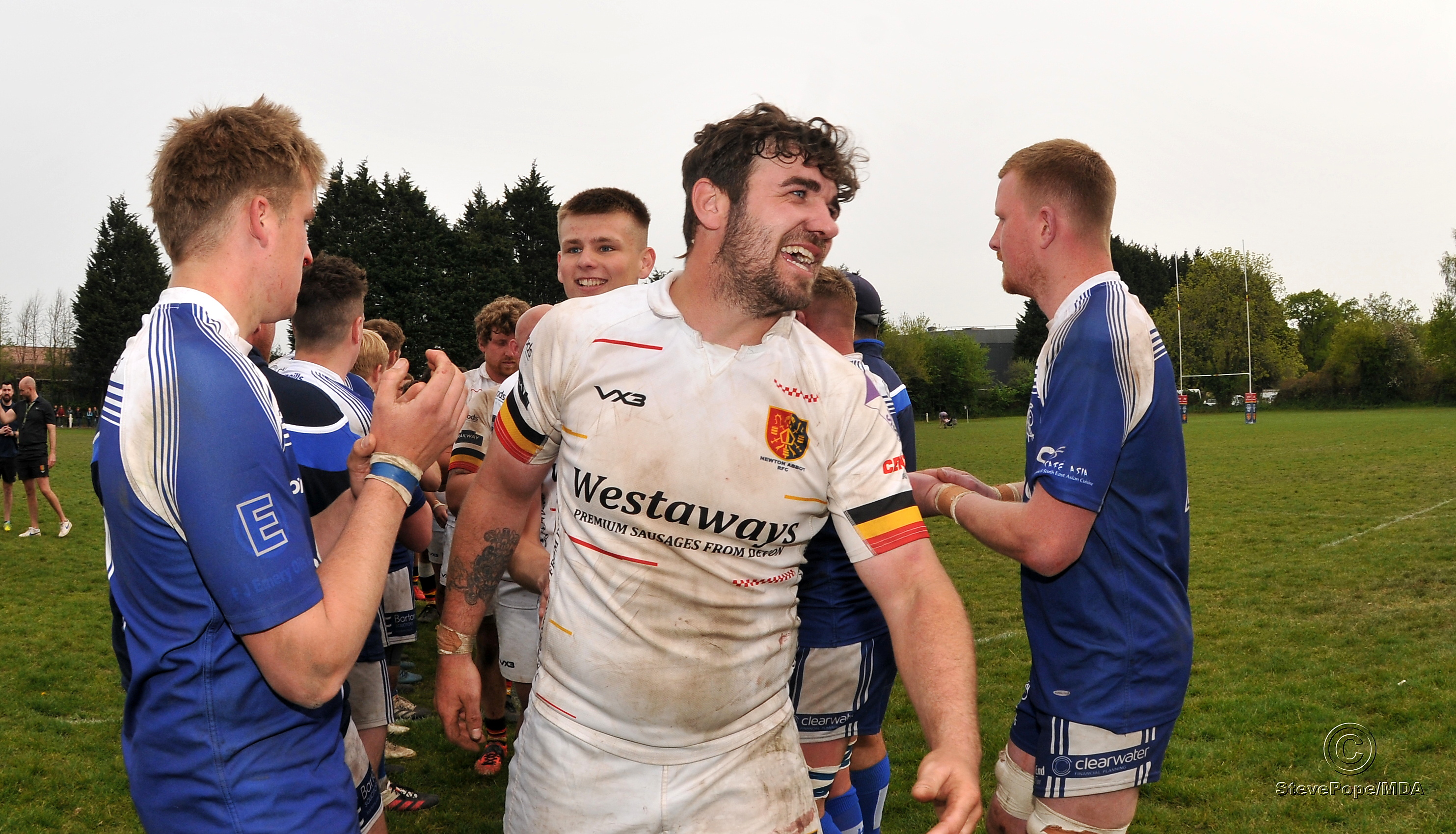 Action from Newton Abbot’s Devon Intermediate Cup final victory over Kingsbridge on Saturday.