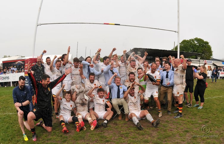 Action from Newton Abbot’s Devon Intermediate Cup final victory over Kingsbridge on Saturday.