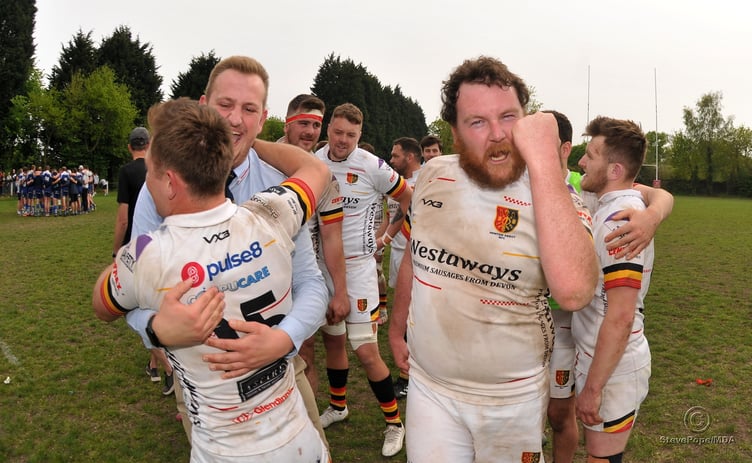 Action from Newton Abbot’s Devon Intermediate Cup final victory over Kingsbridge on Saturday.