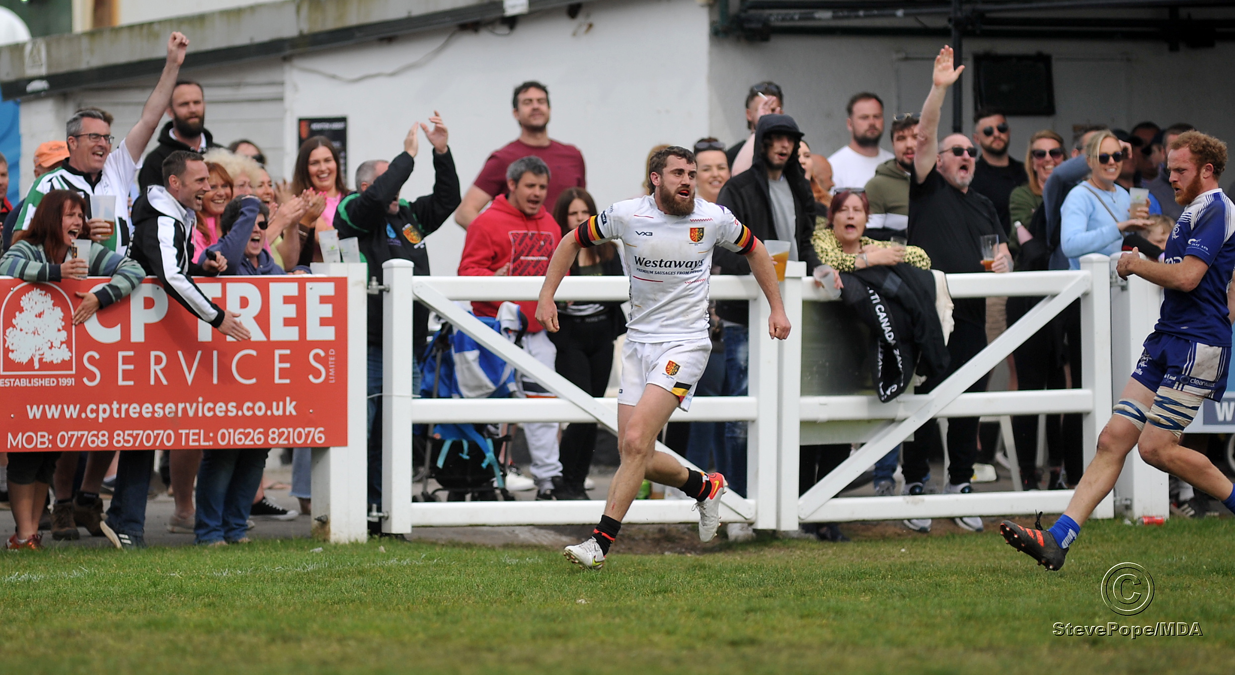 Action from Newton Abbot’s Devon Intermediate Cup final victory over Kingsbridge on Saturday.