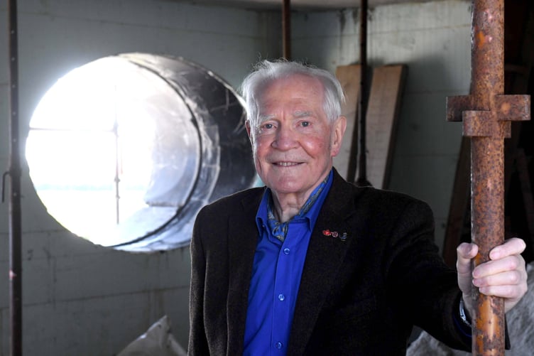 A look inside Dr John Taylor's 'Hobbit home' being built at Ballawoods Halt - Dr John Taylor OBE