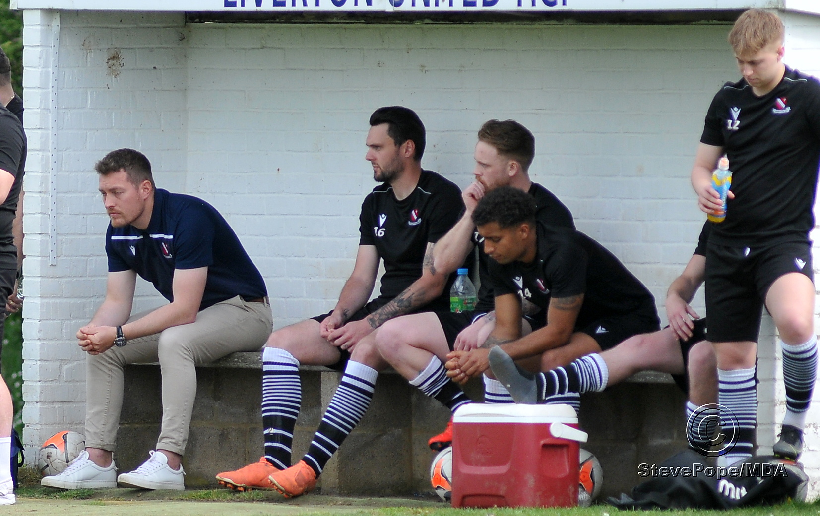 Action from Saturday’s McDonald’s League Cup final between Teignmouth and the University of Exeter.