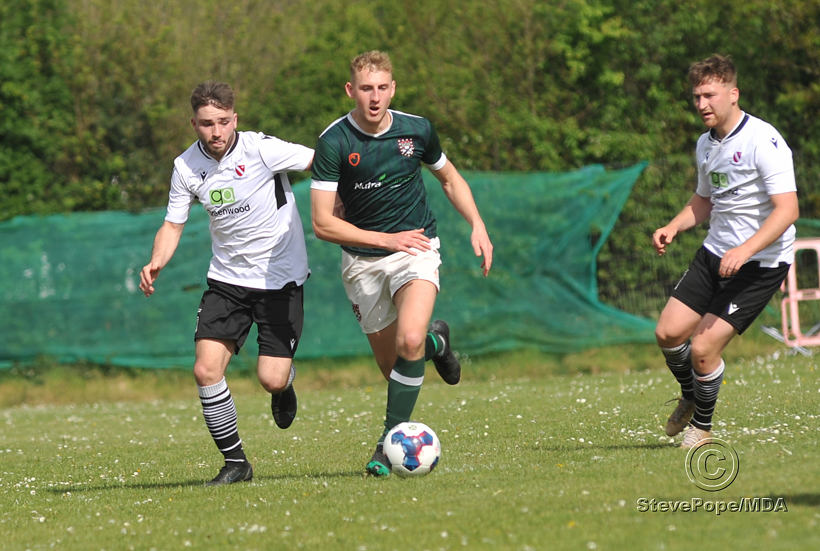 Action from Saturday’s McDonald’s League Cup final between Teignmouth and the University of Exeter.