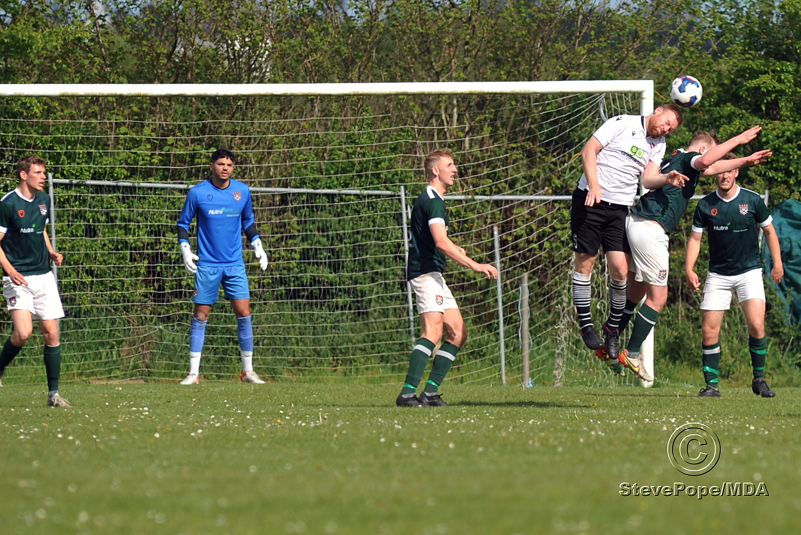 Action from Saturday’s McDonald’s League Cup final between Teignmouth and the University of Exeter.