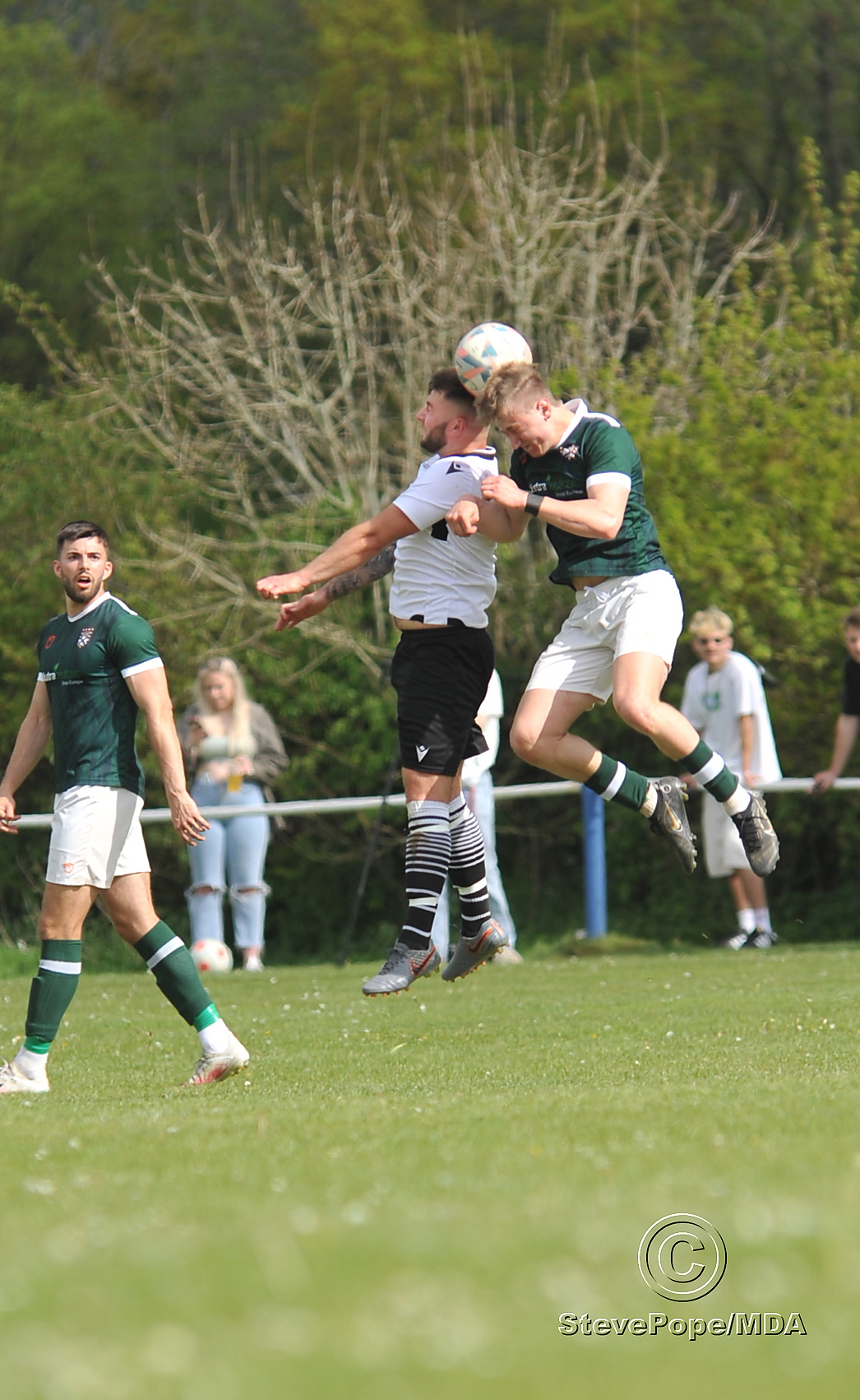 Action from Saturday’s McDonald’s League Cup final between Teignmouth and the University of Exeter.