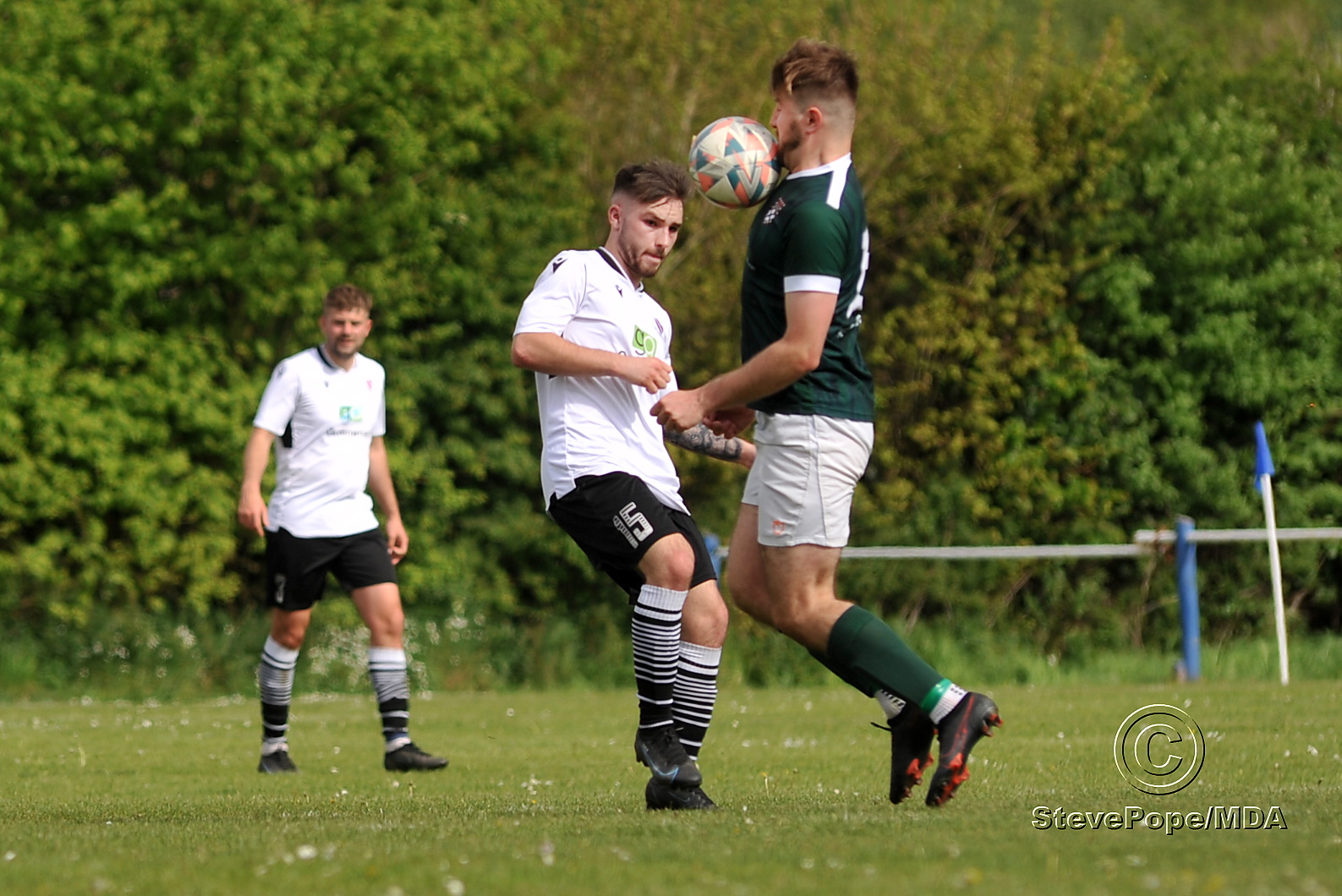 Action from Saturday’s McDonald’s League Cup final between Teignmouth and the University of Exeter.