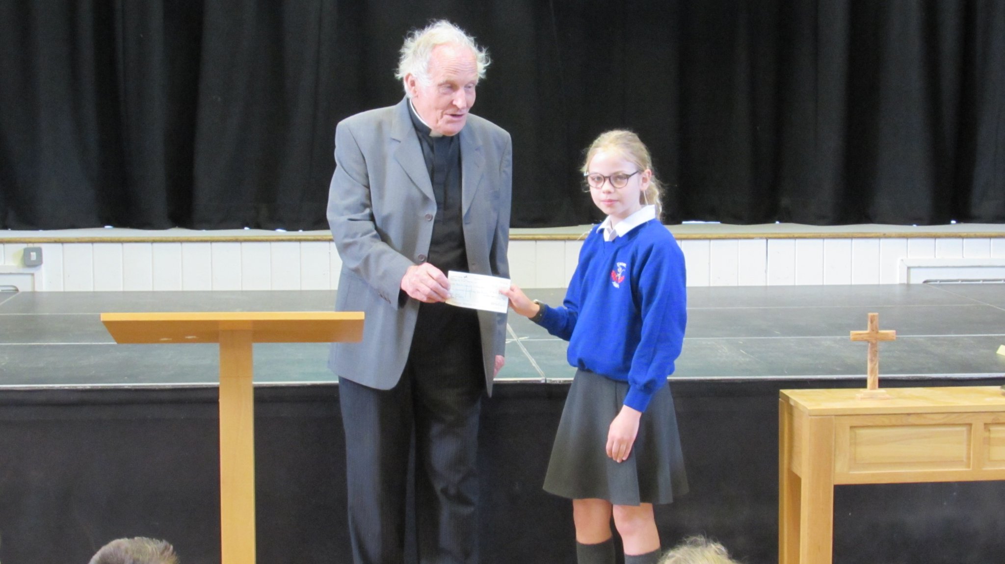 Waverley Abbey Junior School non-uniform day raises church roof funds