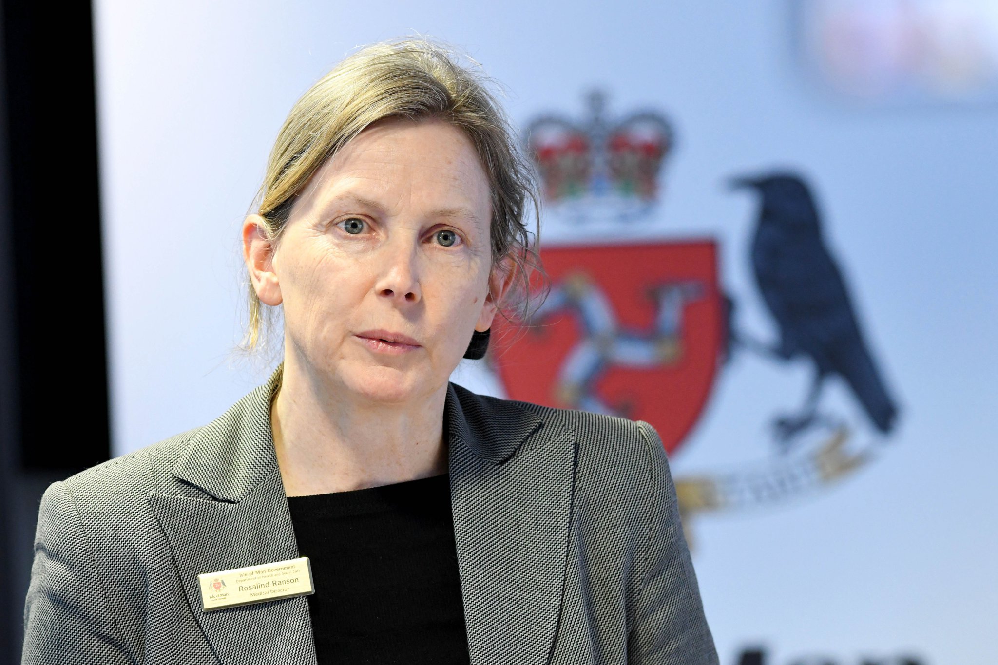 Coronavirus daily press conference - pictured is Medical Director Rosalind Ranson