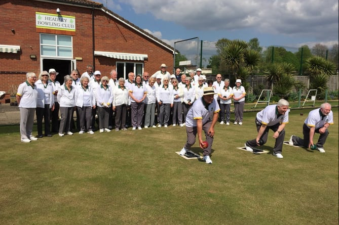 Headley Bowls Opening of Green 2022
