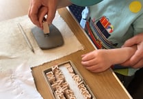 Tiles fun at workshop