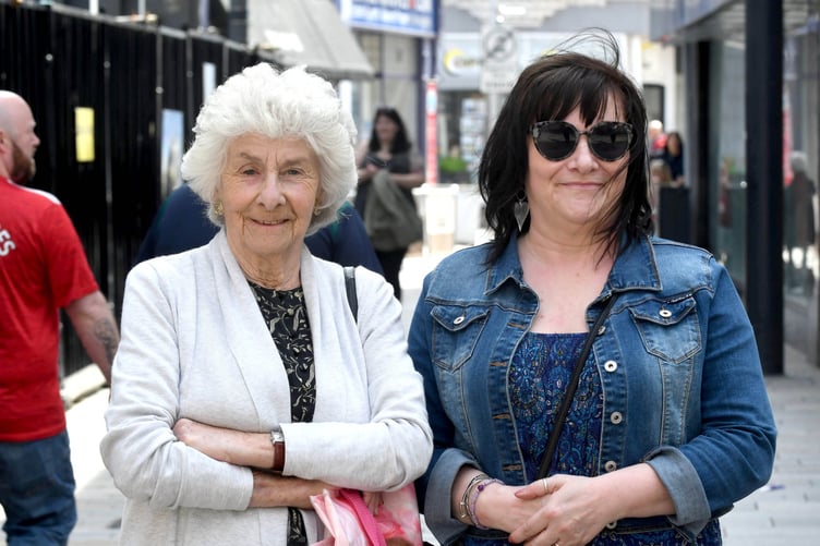 Public opinions on the return of the TT Races - Pam Brunstrom (Douglas) and Angela Hewitt (Douglas)