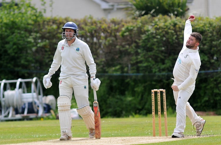 Action from Saturday’s clash between Ashburton and Teignmouth & Shaldon in the Tolchards Devon Cricket League C Division West.