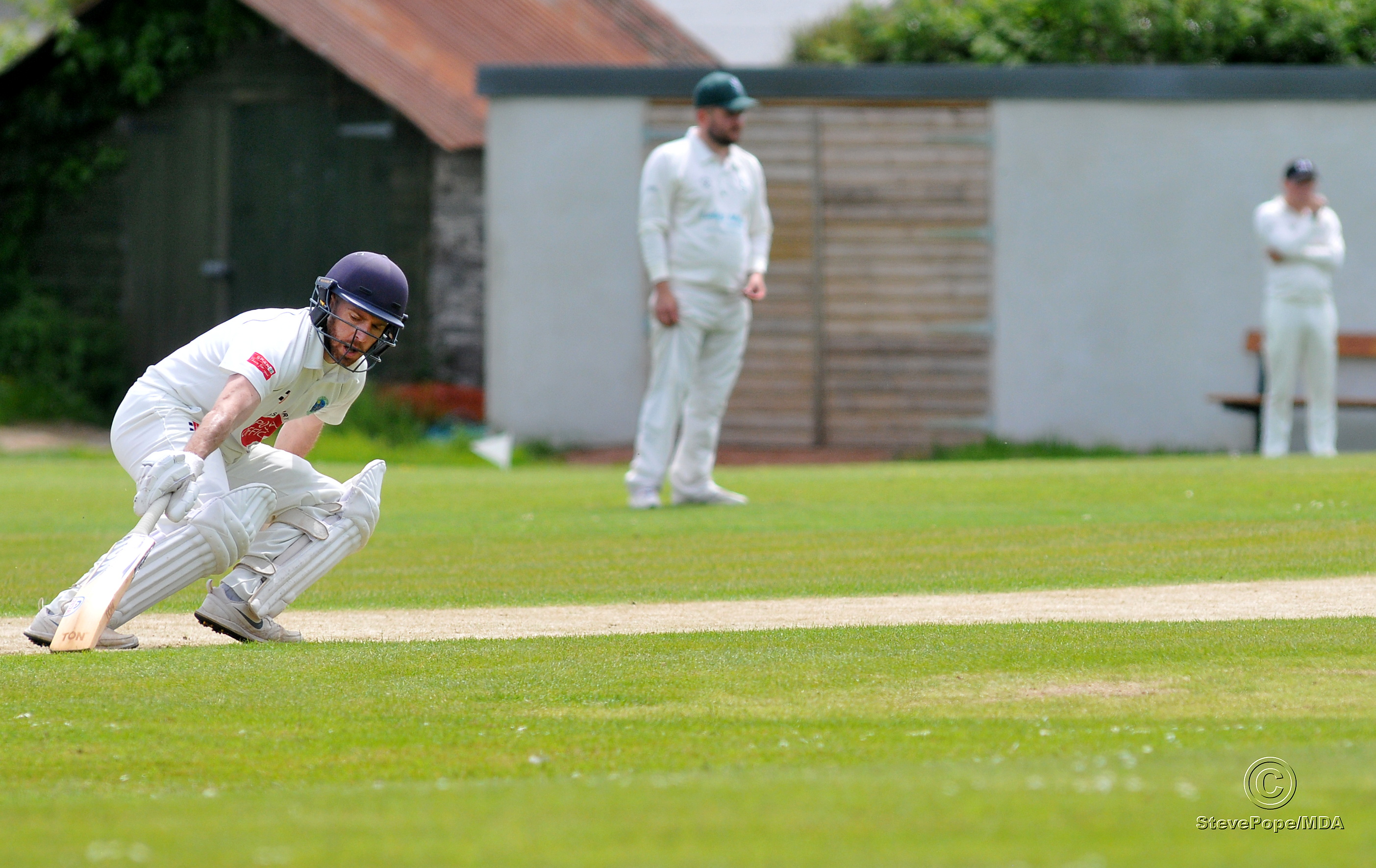 Action from Saturday’s clash between Ashburton and Teignmouth & Shaldon in the Tolchards Devon Cricket League C Division West.