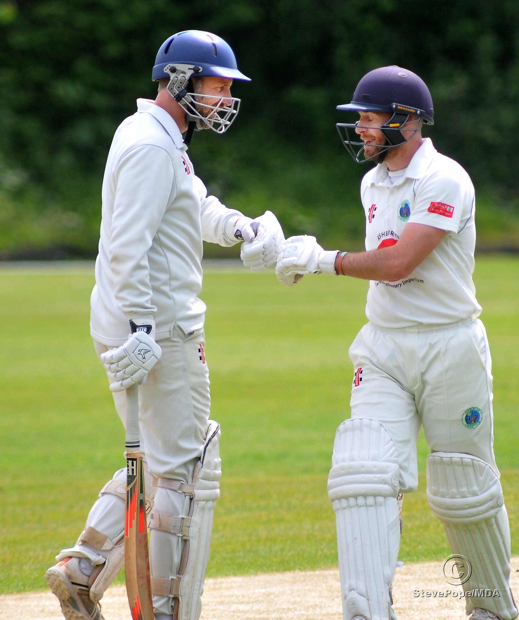 Action from Saturday’s clash between Ashburton and Teignmouth & Shaldon in the Tolchards Devon Cricket League C Division West.