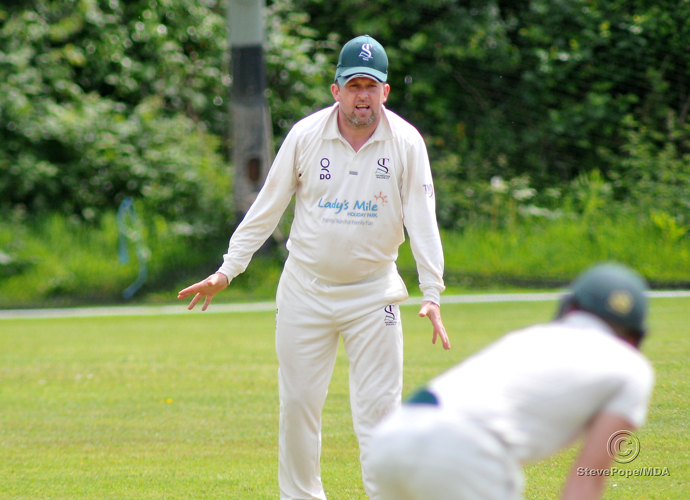 Action from Saturday’s clash between Ashburton and Teignmouth & Shaldon in the Tolchards Devon Cricket League C Division West.