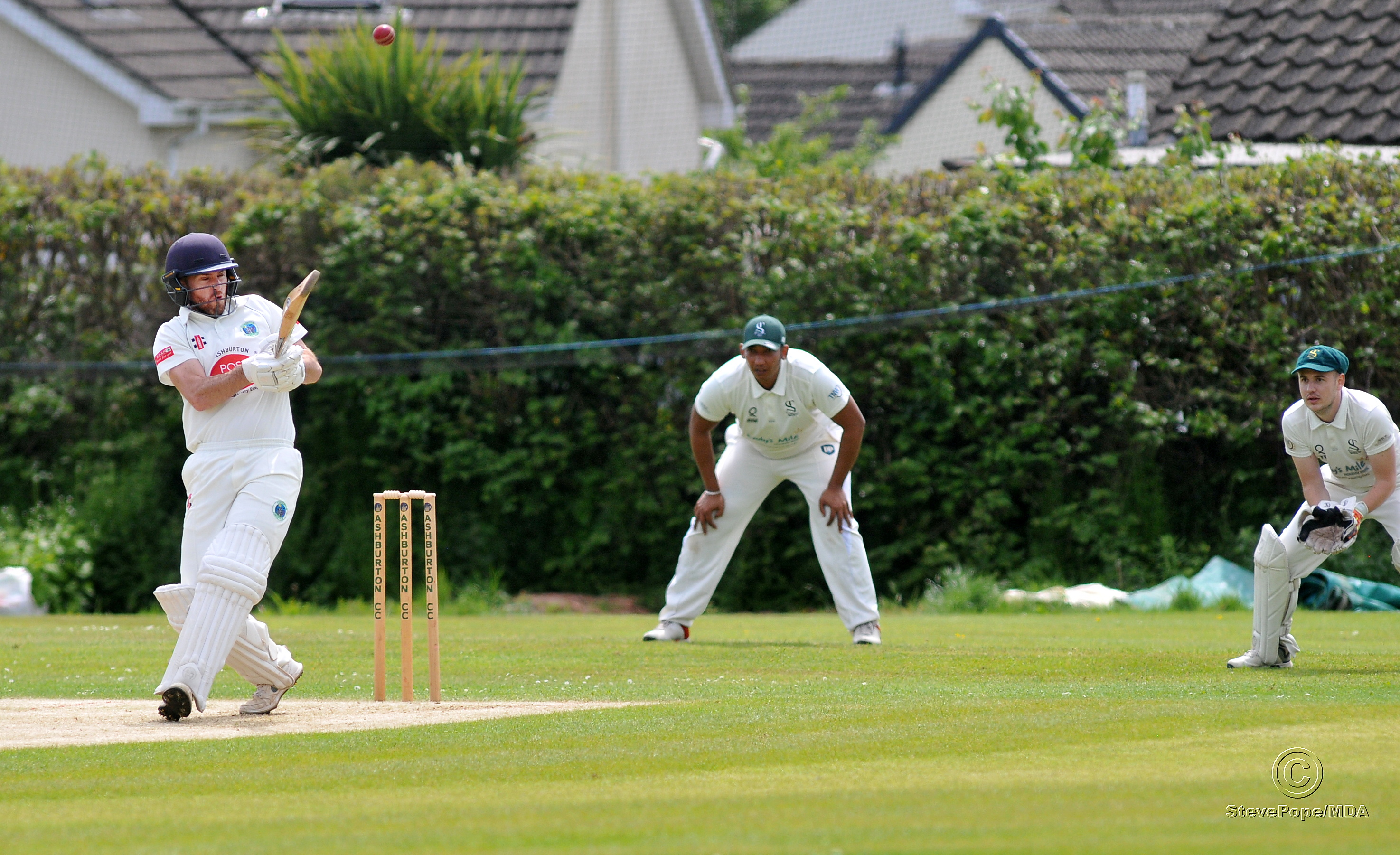 Action from Saturday’s clash between Ashburton and Teignmouth & Shaldon in the Tolchards Devon Cricket League C Division West.