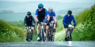 Wet weather fails to dampen enthusiasm for Little Lumpy Sportive