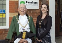 Farnham Town Council’s mayor Alan Earwaker has unfinished business