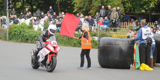 Monday’s TT practice red-flagged