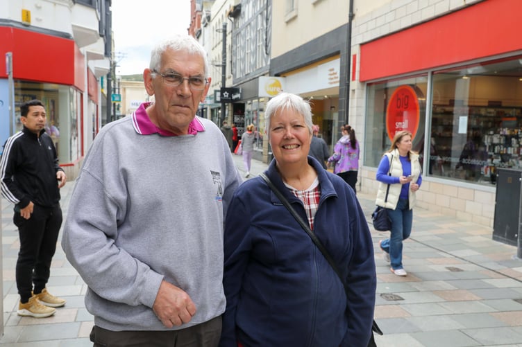 David & Betty Brown. Photograph by Callum Staley (CJS Photography)