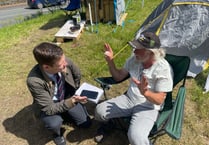 Klaus back at his corner at Dhoon