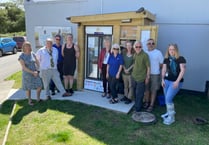 Community fridge for Tamar Valley officially opened