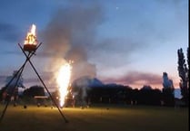 Jubilee: Wellies & Tiara Ball adds to a night of fiery fun in Crondall