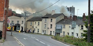 Public advised of A377 road closure after serious Crediton flat fire
