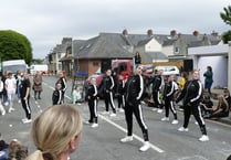 Dancing in the street for Pembroke Dock Jubilee celebrations
