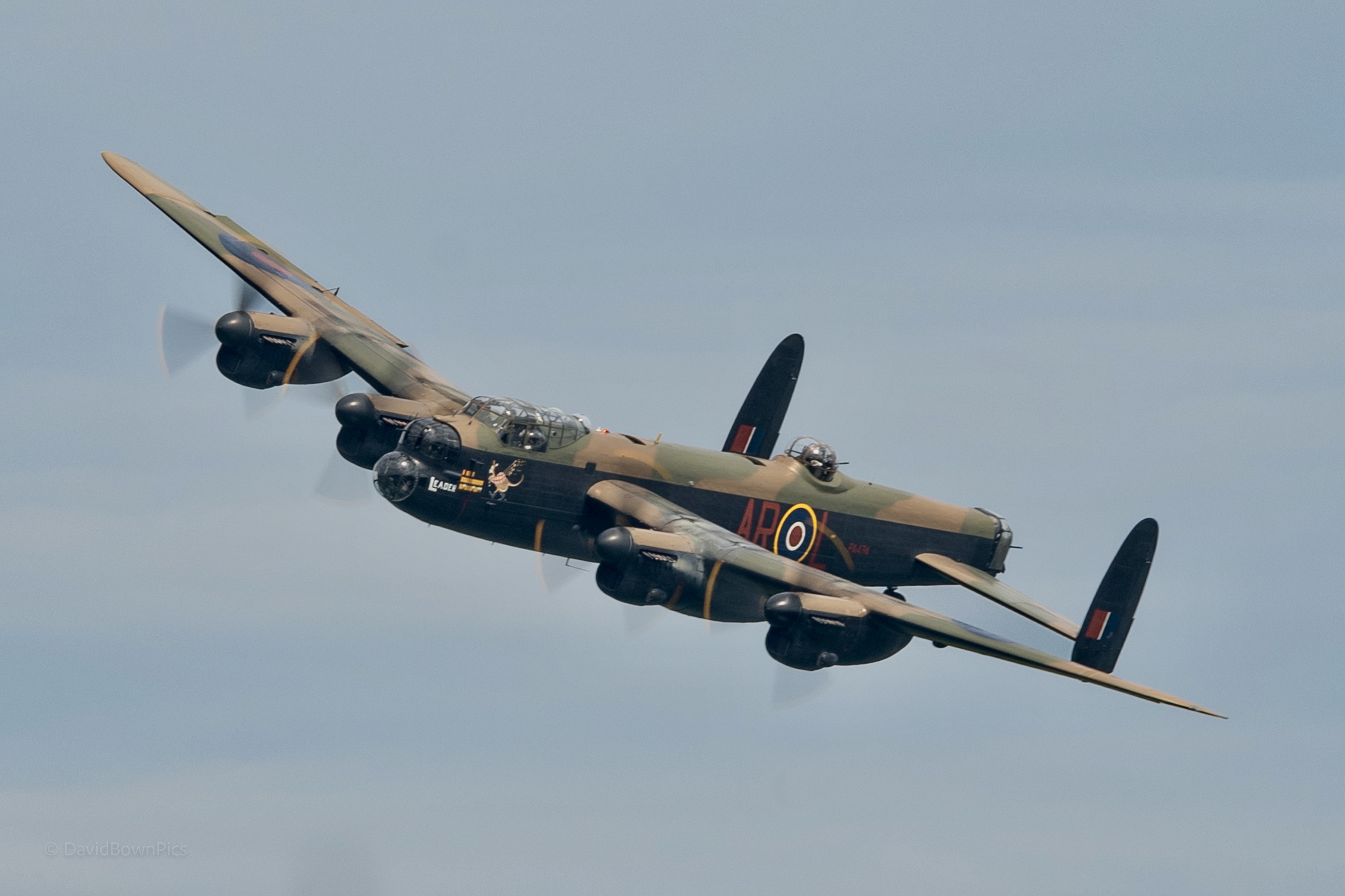 Jubilee Lancaster Flypast. Photo by David Bown