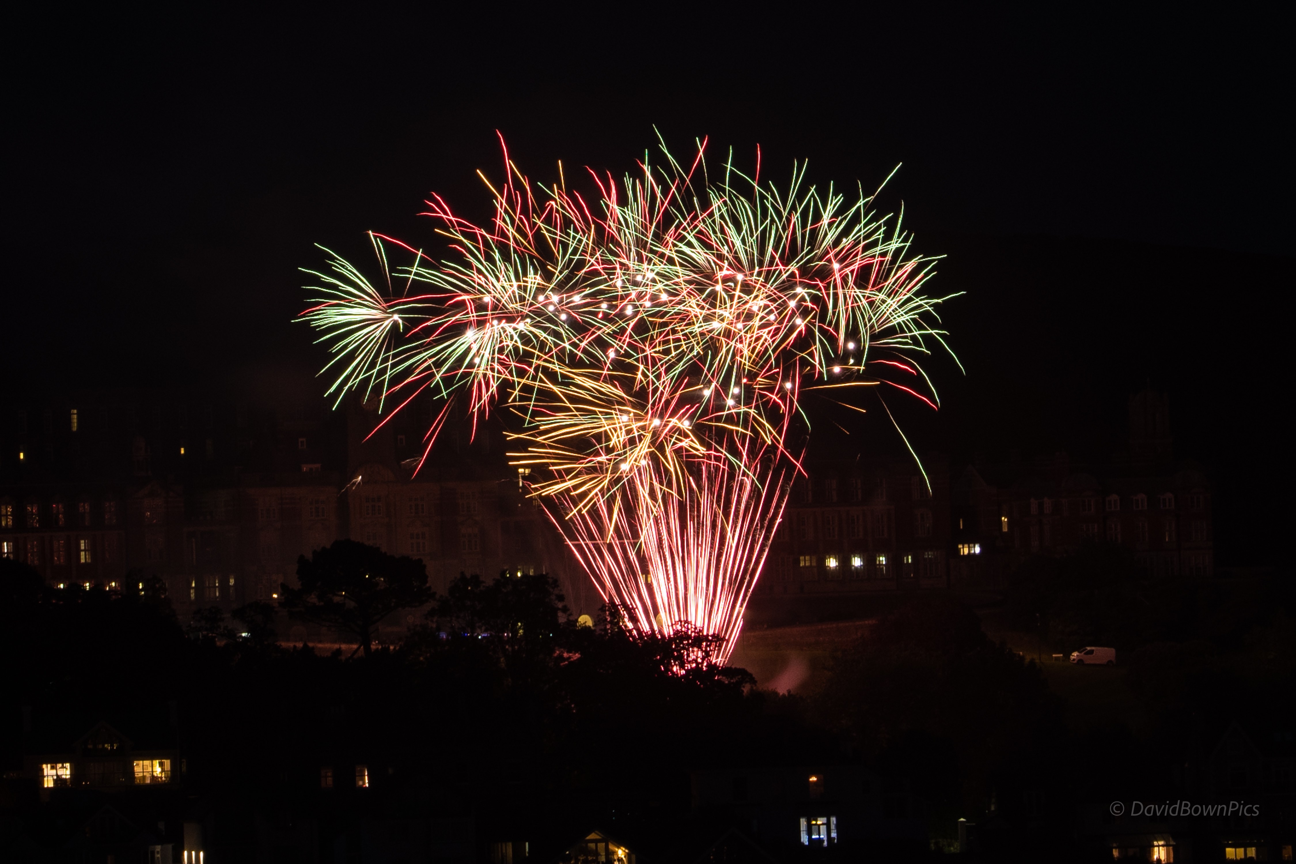 BRNC Jubilee fireworks. Photo by David Bown