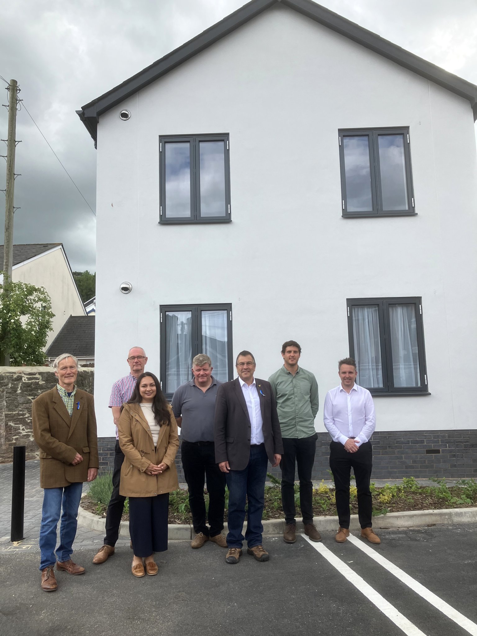 Checking over the new flats at Well House, Newton Abbot.
Picture: Nick Knight
June 2022